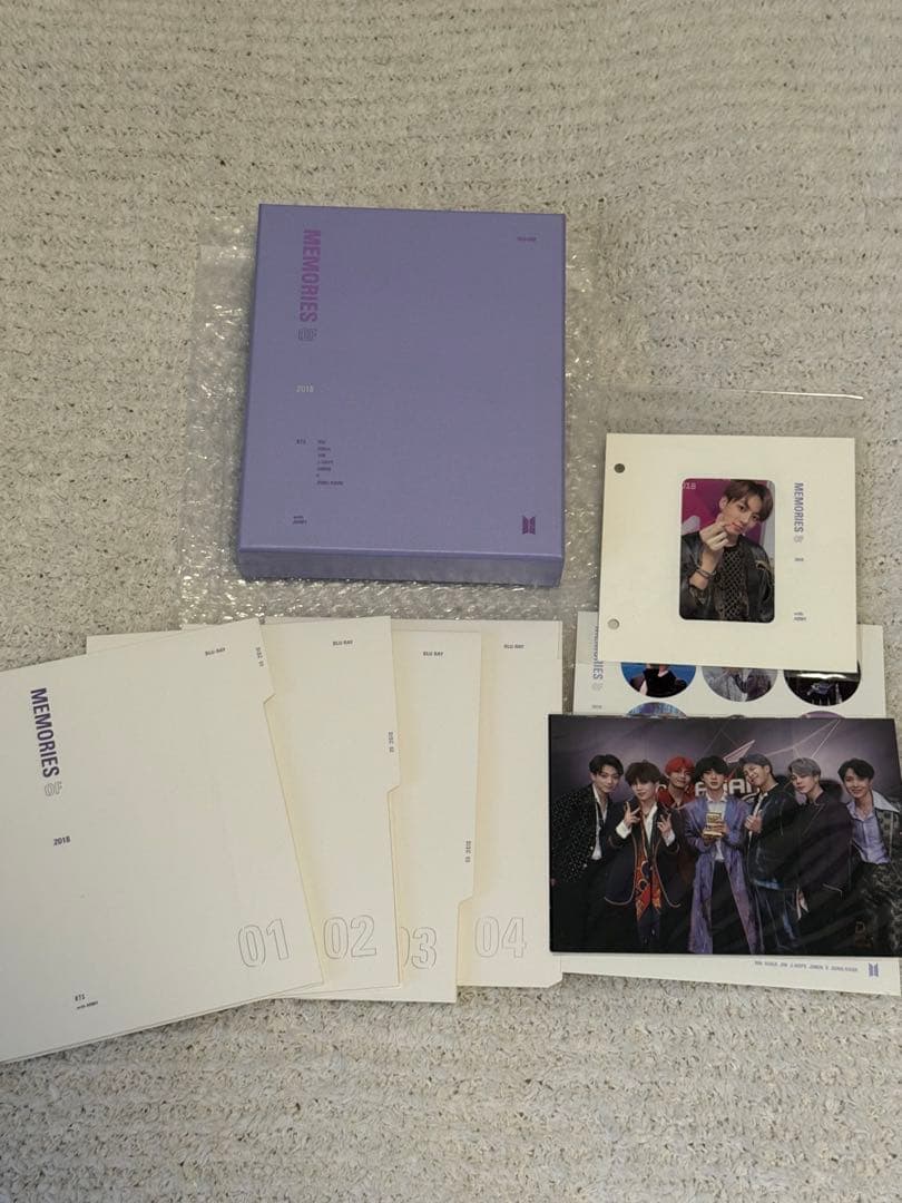 BTS MEMORIES OF 2018 メモリーズ　ジョングク　トレカ付き