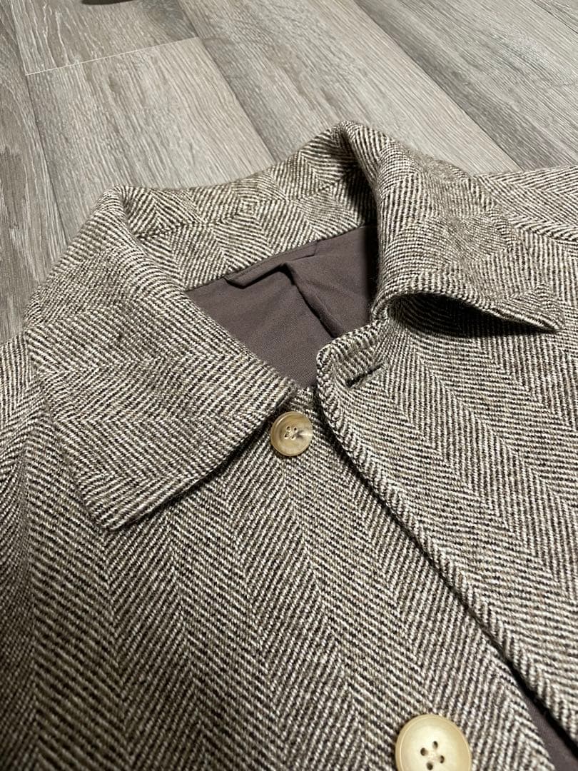 Phlannel フランネル バルカラーコート メンズサイズ2 美品