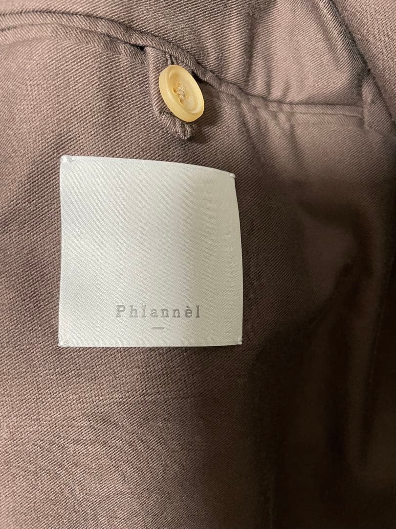 Phlannel フランネル バルカラーコート メンズサイズ2 美品