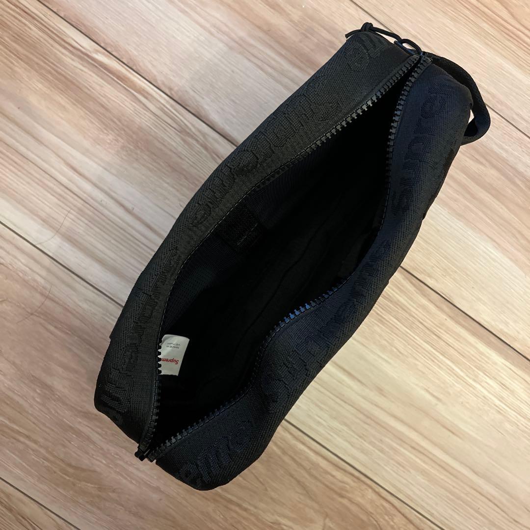 Supreme ブラック ユーティリティバッグ