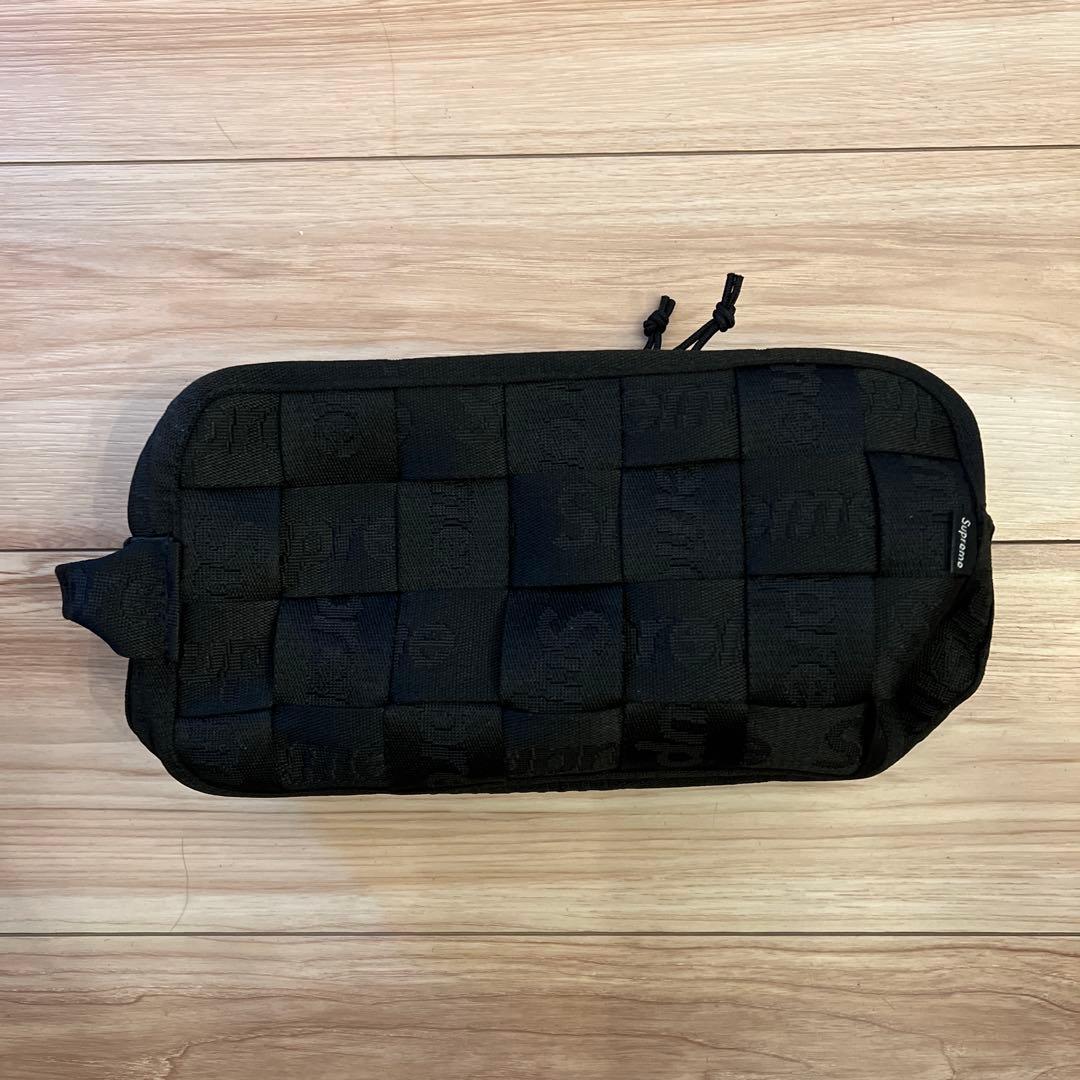 Supreme ブラック ユーティリティバッグ