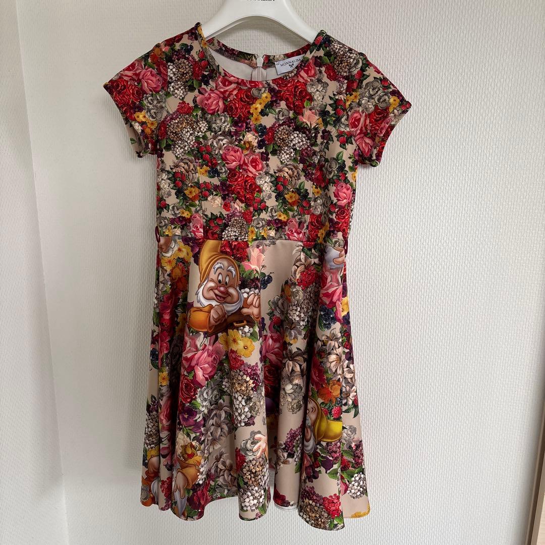 美品！　激レア！　モナリザ　MONALIZA 半袖　ワンピース　8歳