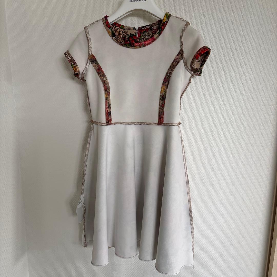 美品！　激レア！　モナリザ　MONALIZA 半袖　ワンピース　8歳