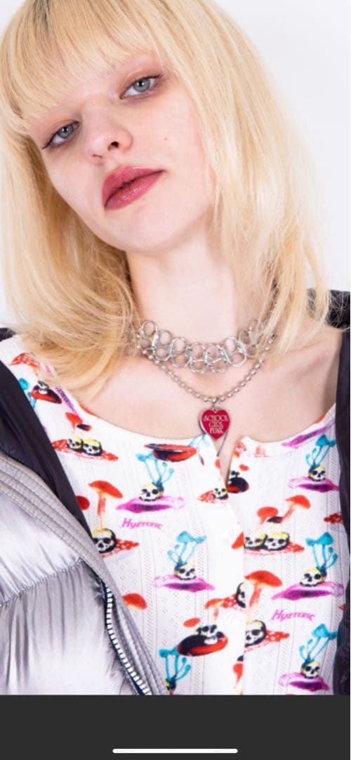 ヒステリックグラマーGIRL FANKチェーンネックレス