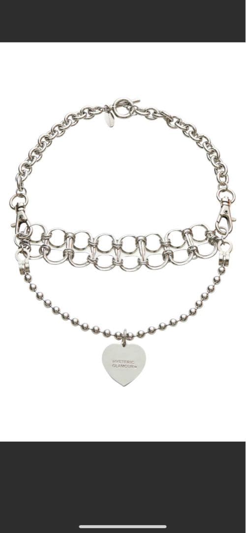 ヒステリックグラマーGIRL FANKチェーンネックレス