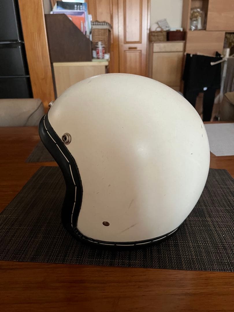 オーシャルビートル×ノーネーム　ヘルメット　皮巻き