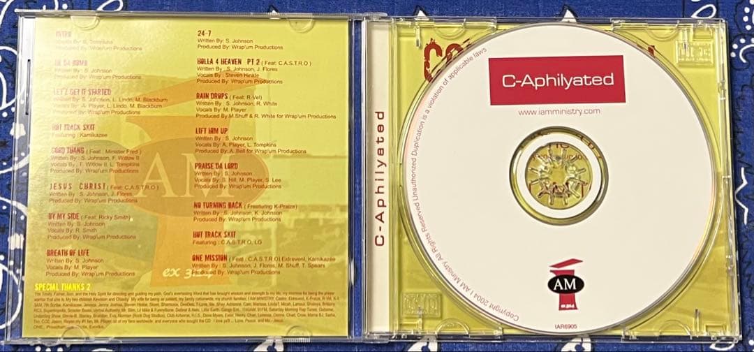 洋楽 C-Aphilyated g-rap g-funk g-luv