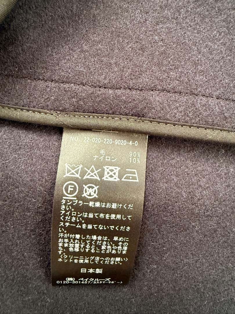 Framework ネイビー ピーコート サイズ38