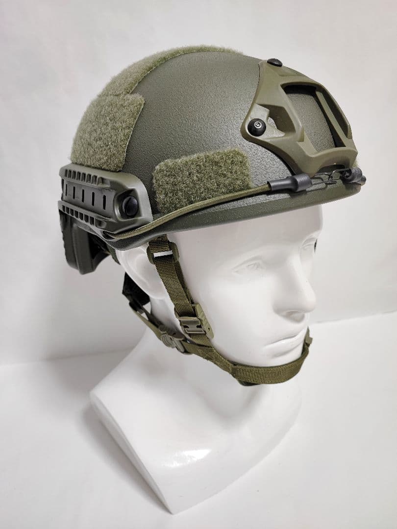 NIJ IIIA レベル3A 防弾ヘルメット OD 55～62cm 新品未使用