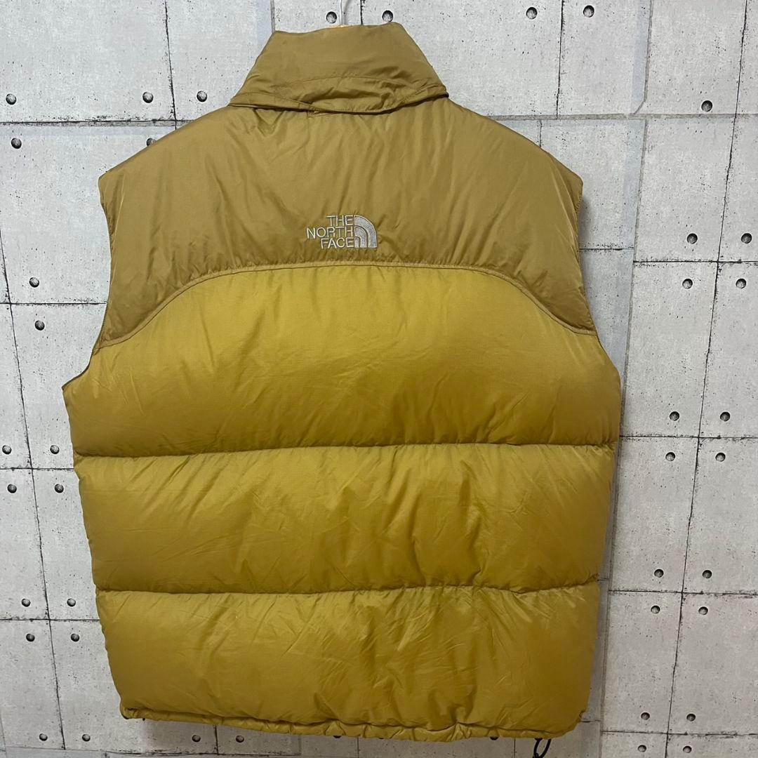 ↓値下げ中¥98000【希少】センターロゴ　ノースフェイス　ダウンベスト　XXL
