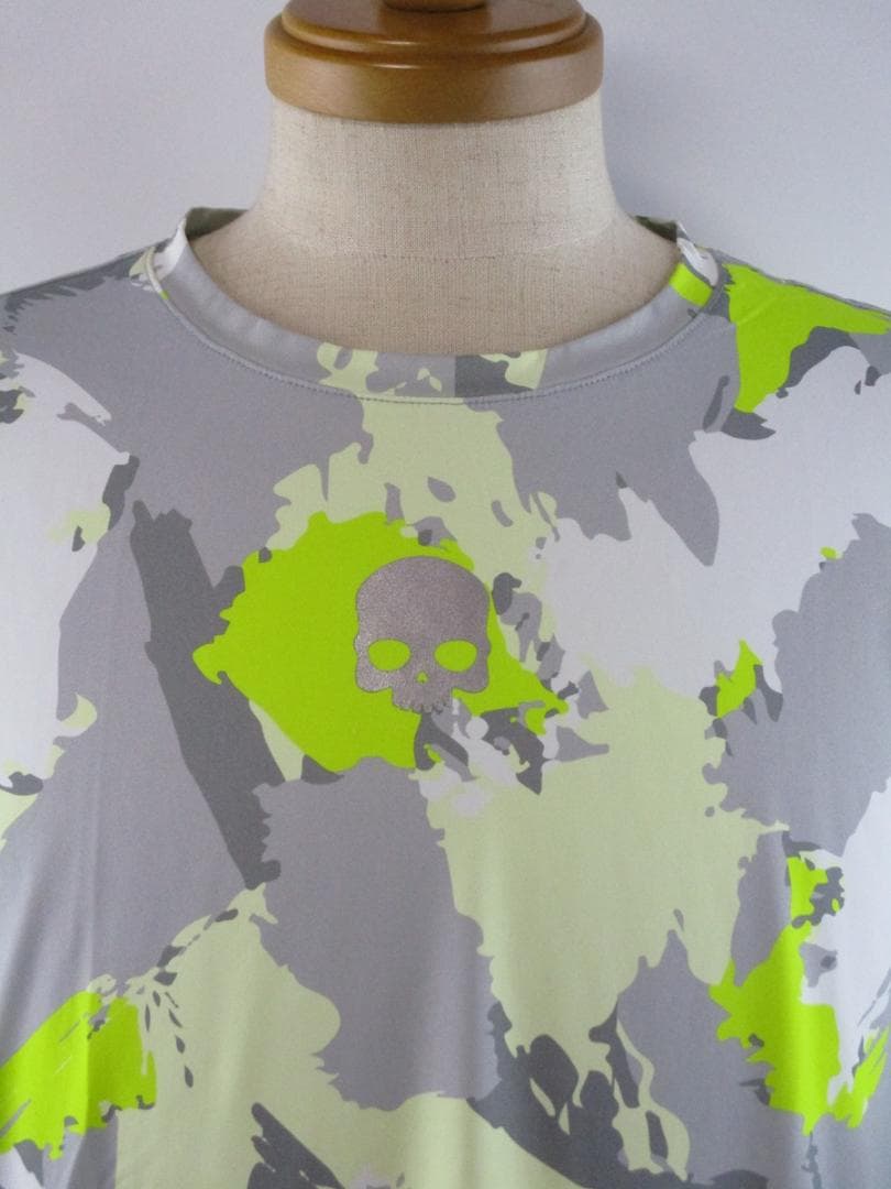 【ハイドロゲン・テニス】ブラッシュ・カモ・テックＴシャツ★未使用☆XL★送料無料