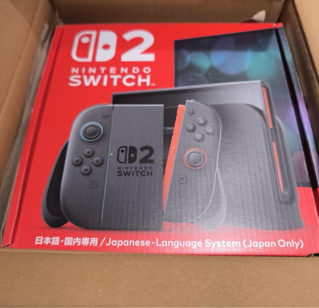 【新品未開封】Nintendo Switch 2 日本語専用 本体　スイッチ
