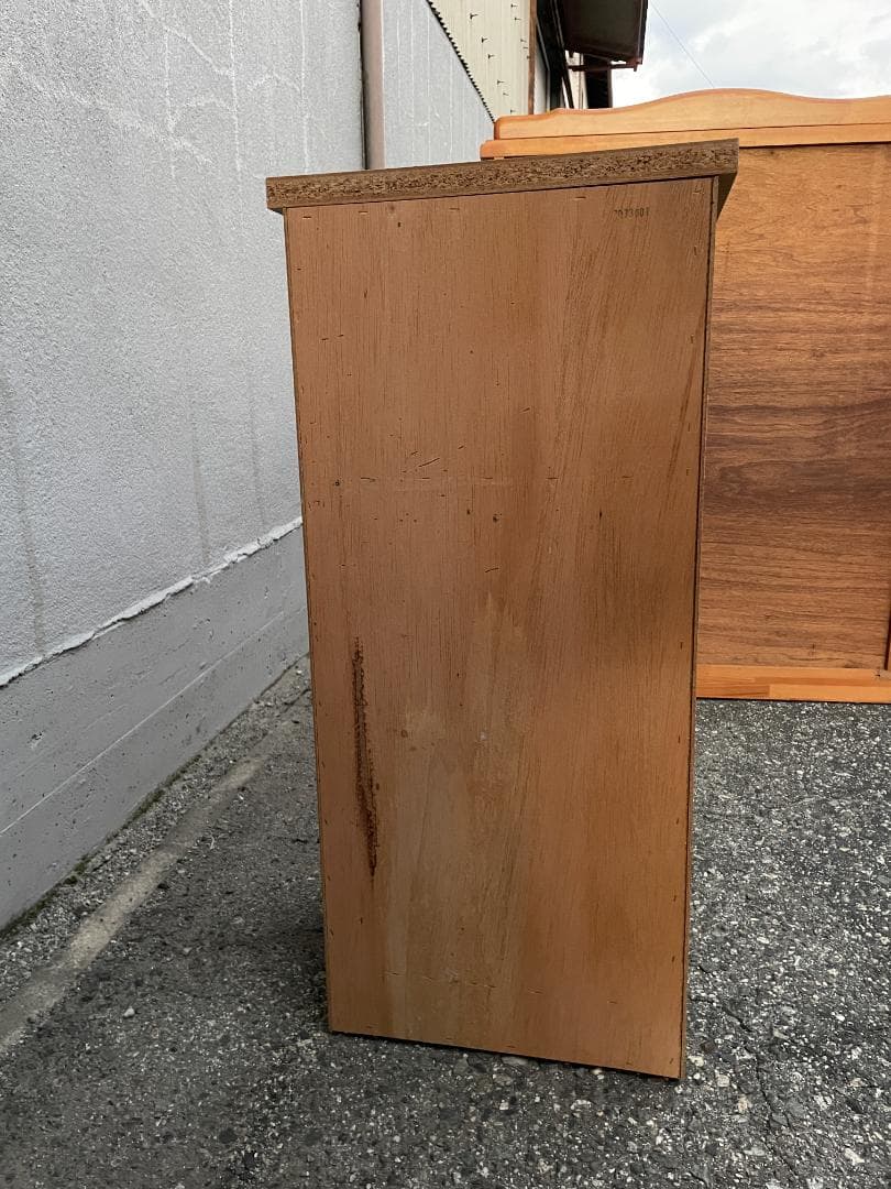 ★状態〇★ 北欧調 パステルグリーン ウッドチェスト 木製 引出 箪笥 タンス