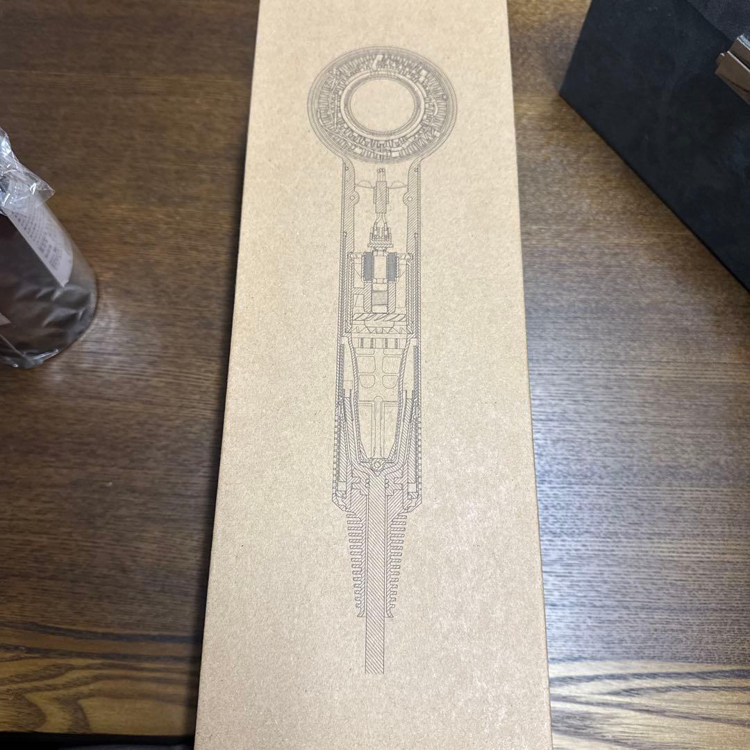 ブラック ヘアドライヤー 円形ノズル付き