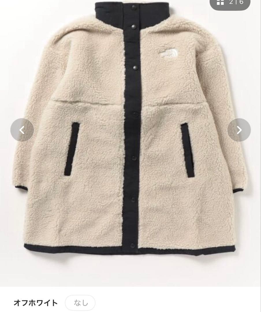 ノースフェイス　マタニティボアコート