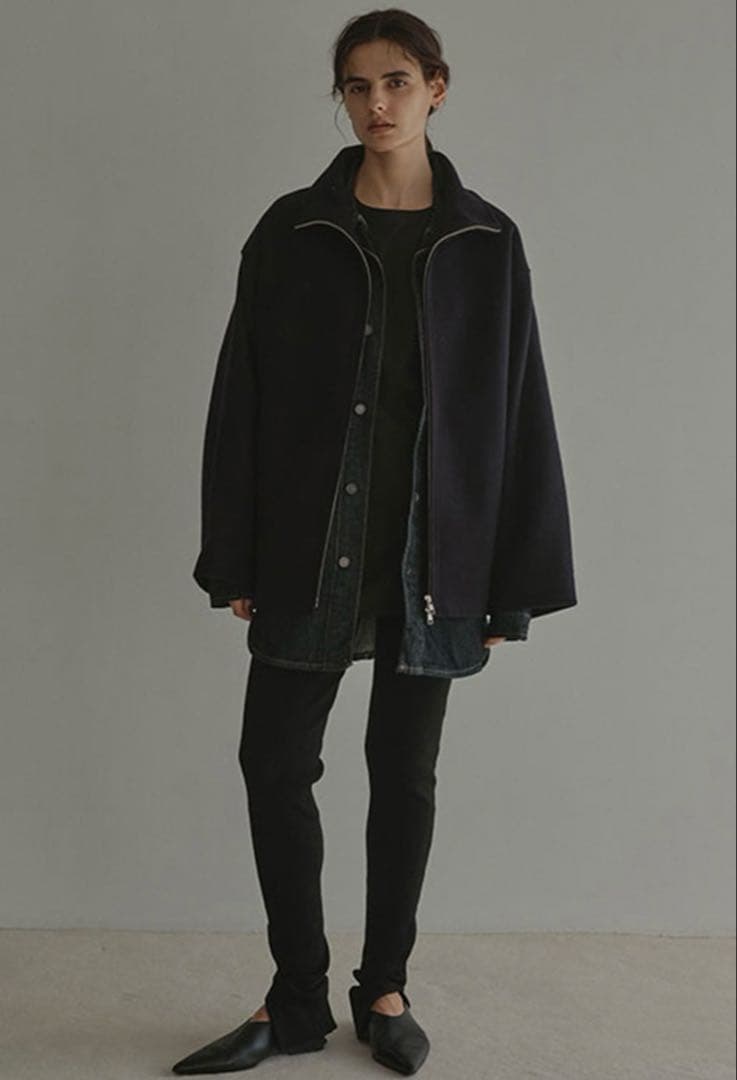 新品タグ付き　ETRE TOKYO メルトンスタンドネックリバーブルゾン