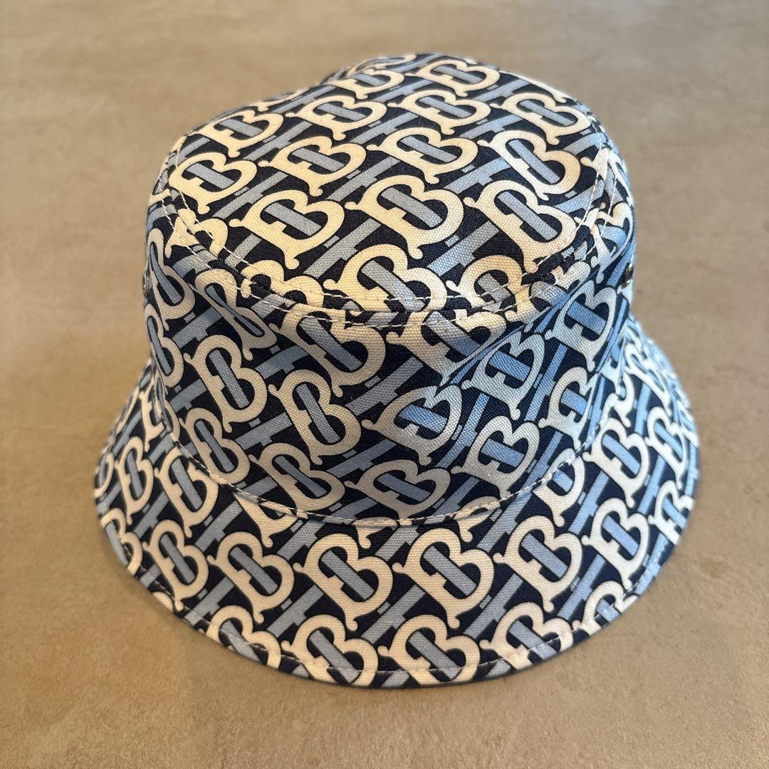 BURBERRY バーバリー TBモノグラム バケットハット　Sサイズ