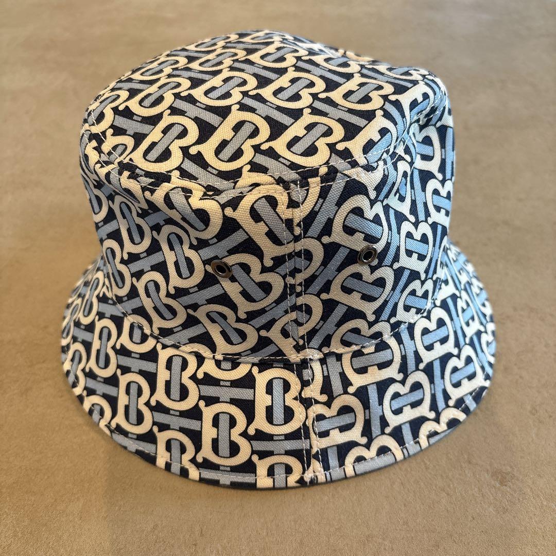 BURBERRY バーバリー TBモノグラム バケットハット　Sサイズ