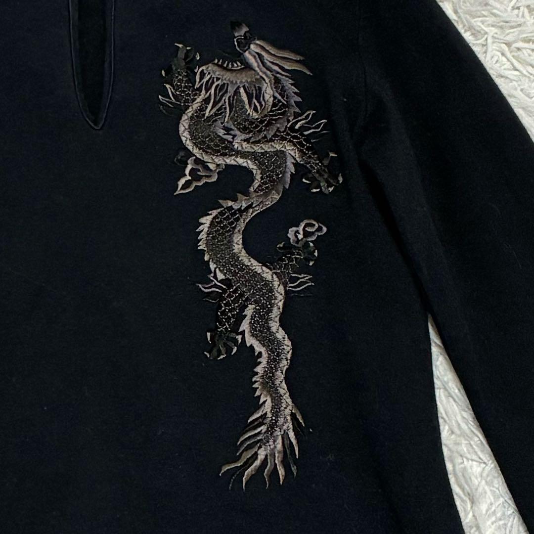 VIVIENNE TAM ヴィヴィアンタム　ドラゴン　龍　刺繍　カットソー