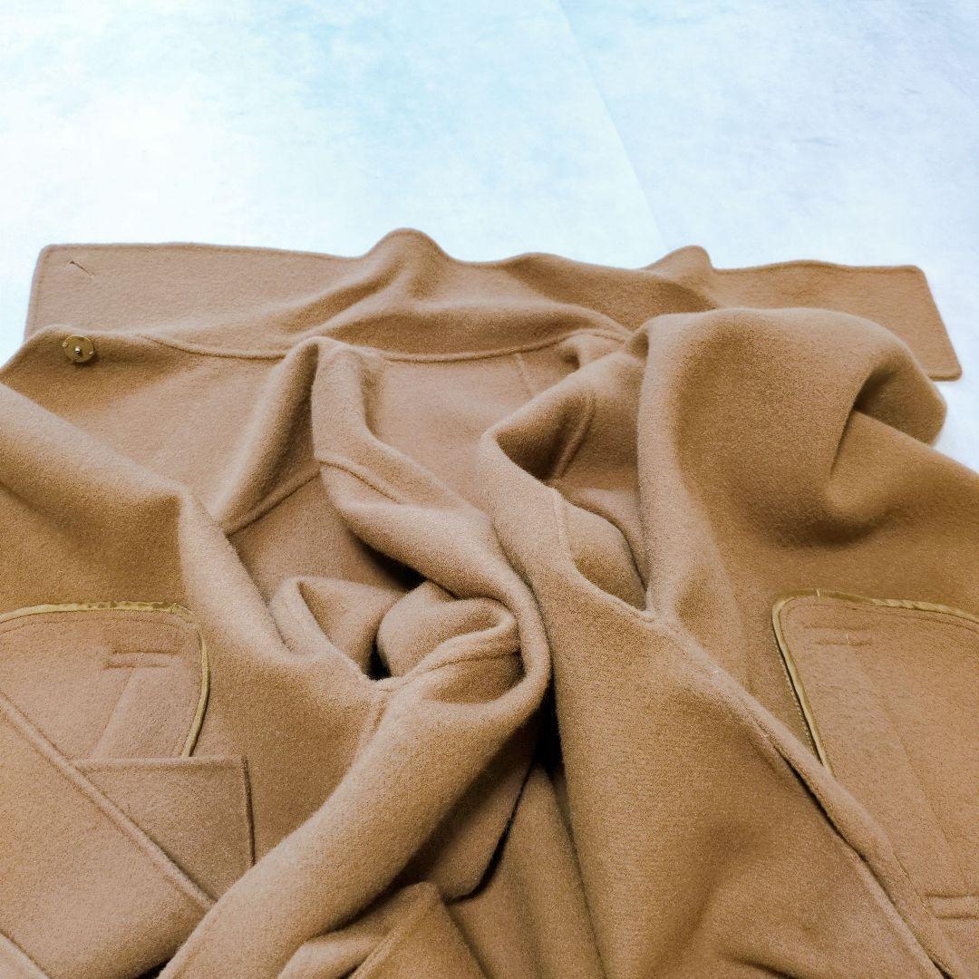 美品✨️FRAYI.D バルマカンケープコート❁リバー仕立 贅沢ドレープ 近年