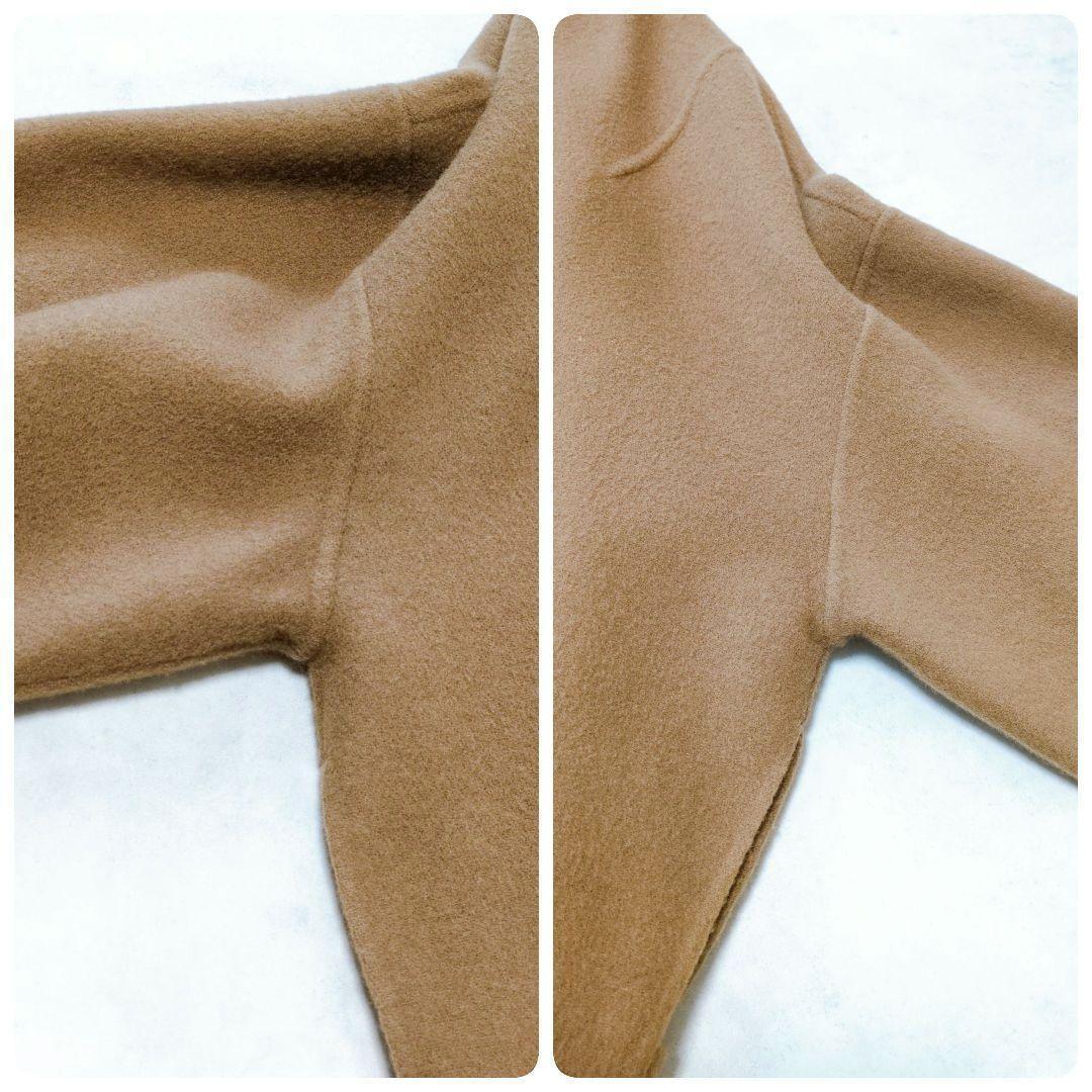 美品✨️FRAYI.D バルマカンケープコート❁リバー仕立 贅沢ドレープ 近年