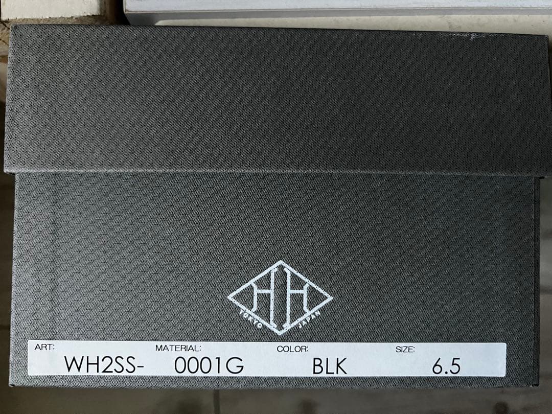 た*ん様 菅原靴店別注WHプレーントゥ(24.5) ブラックレザーシューズ公式サ