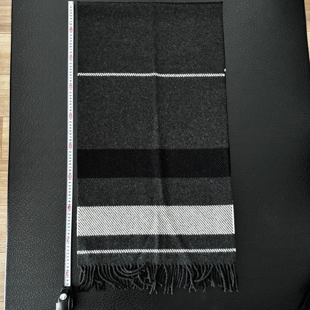 244ジョンストンズオブエルガン　大判マフラー　ユナイテッドアローズ