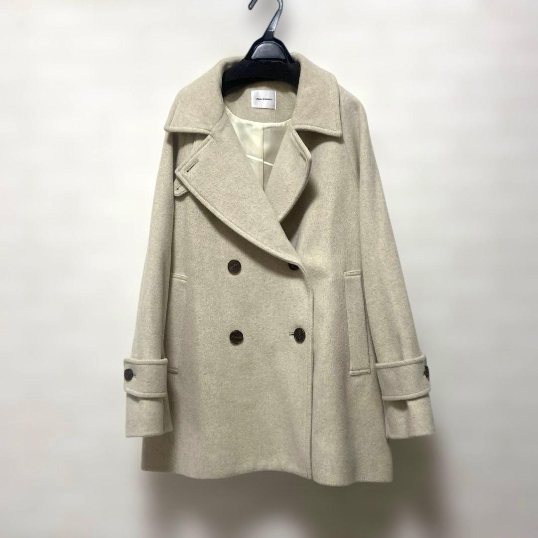 ウール100%Pコート