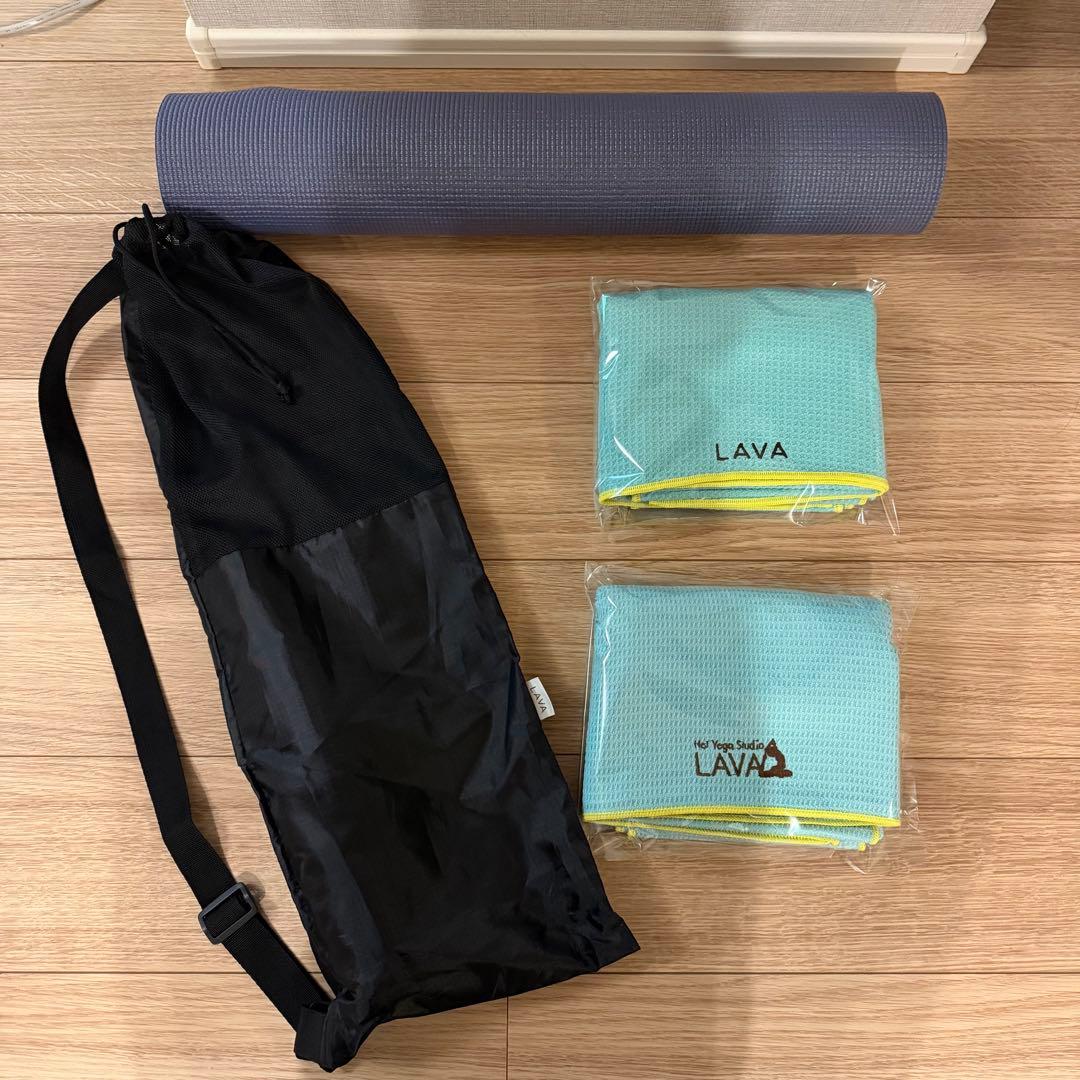 LAVA ヨガマット ヨガグッズ4点セット