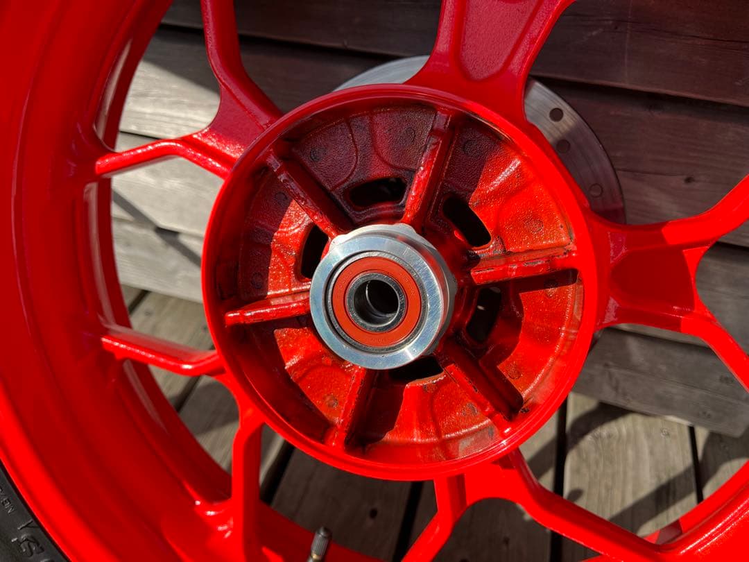 2021年式ヤマハMT−25純正リアホイール YZF-R25にも