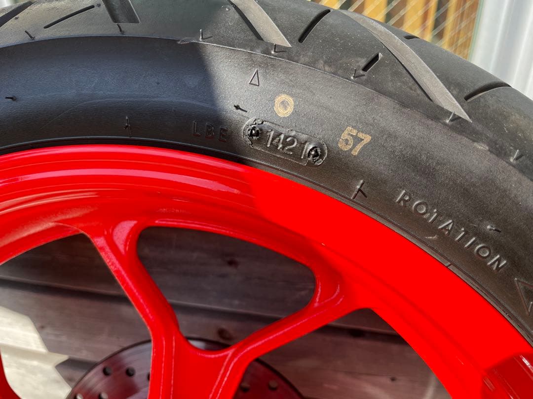 2021年式ヤマハMT−25純正リアホイール YZF-R25にも