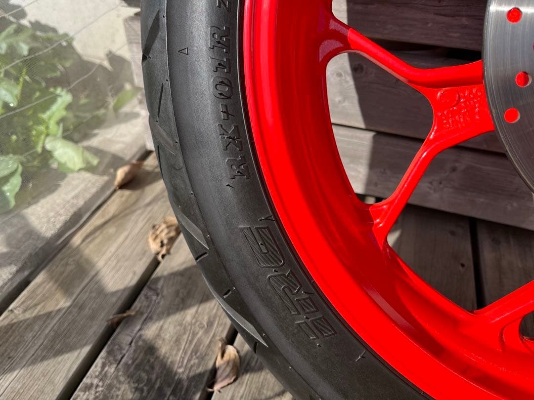 2021年式ヤマハMT−25純正リアホイール YZF-R25にも