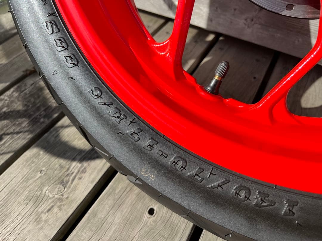 2021年式ヤマハMT−25純正リアホイール YZF-R25にも