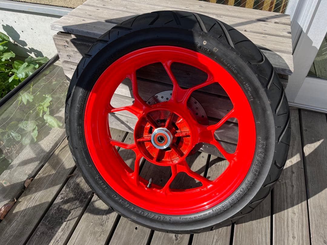 2021年式ヤマハMT−25純正リアホイール YZF-R25にも