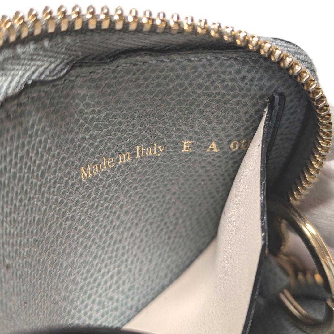 【極美品】Valextraヴァレクストラ　ケース　キーリング付き　グレー