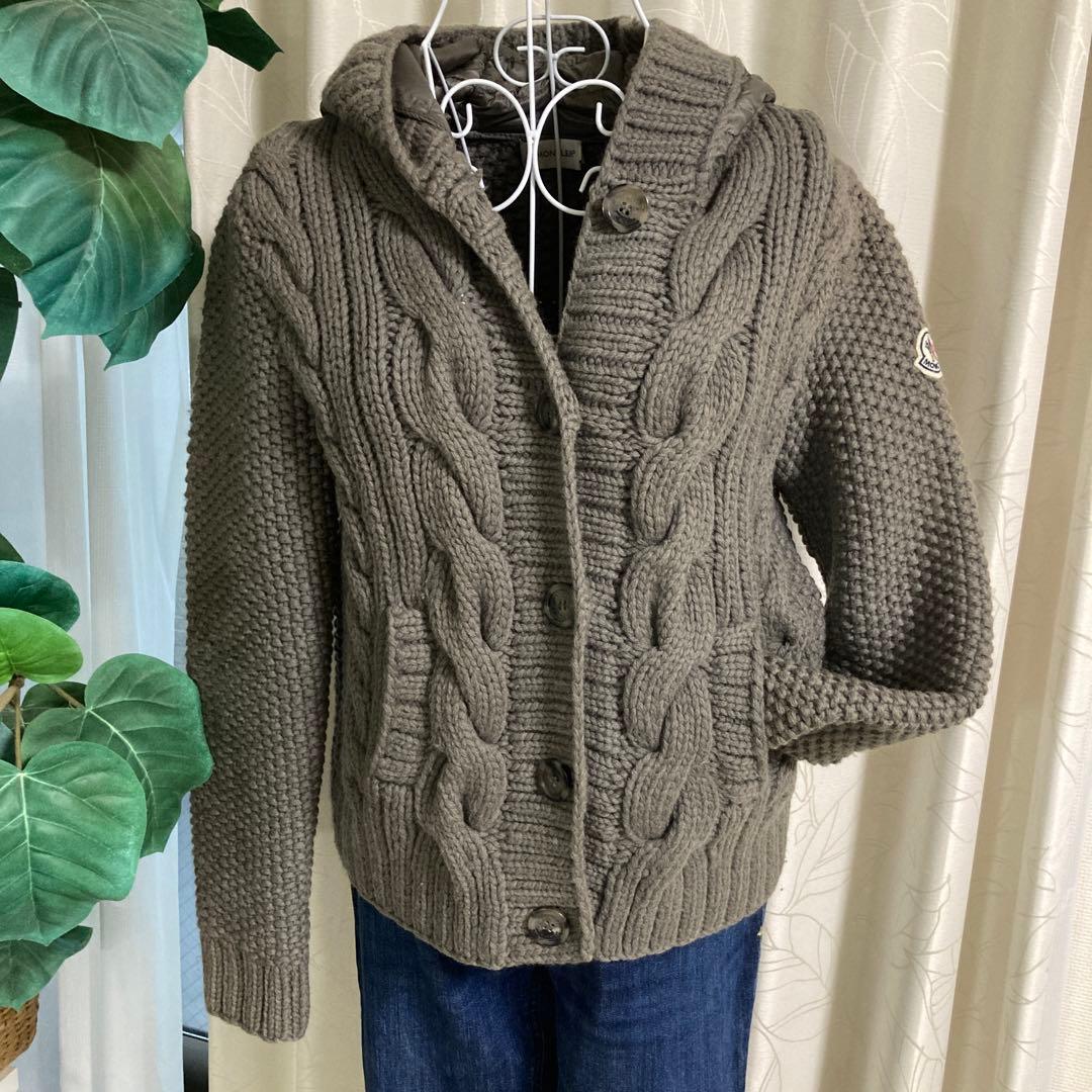 モンクレール　ニット　カーディガン