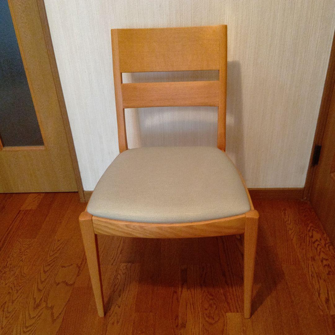 浜本工芸　ダイニングチェア レッドオ−ク材　 椅子1台のみ販売です。