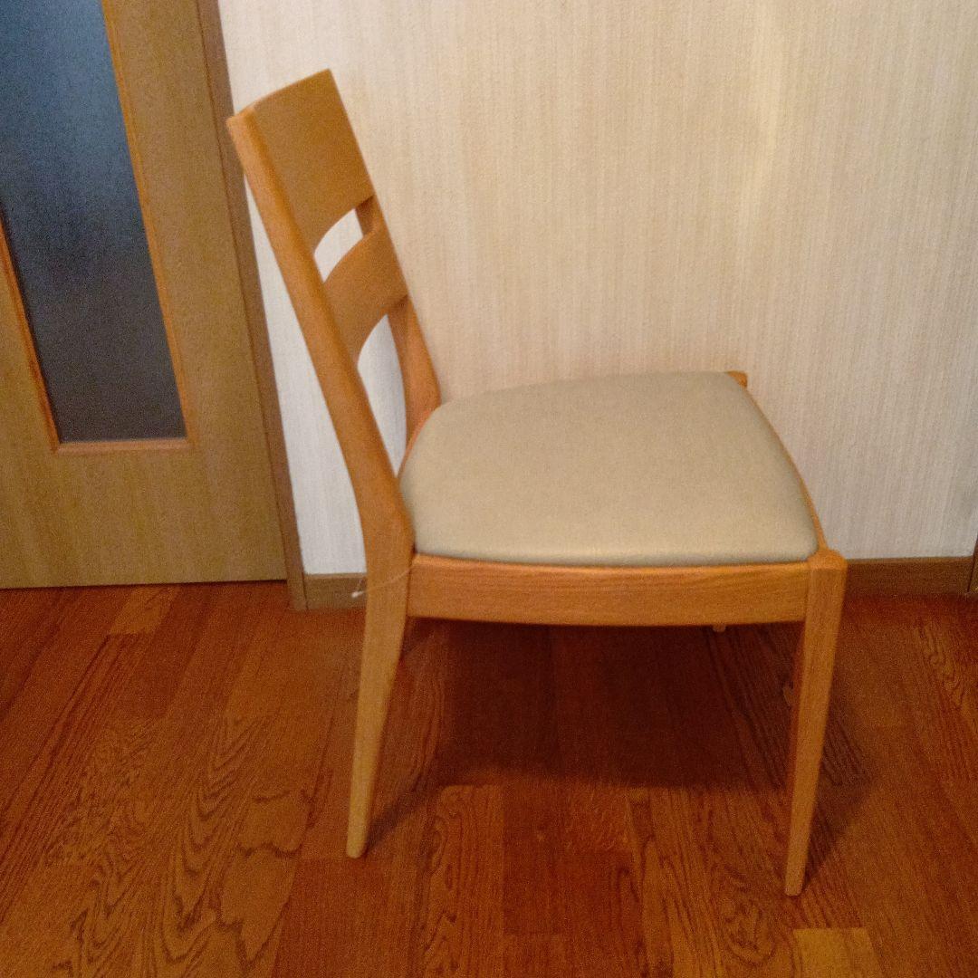 浜本工芸　ダイニングチェア レッドオ−ク材　 椅子1台のみ販売です。