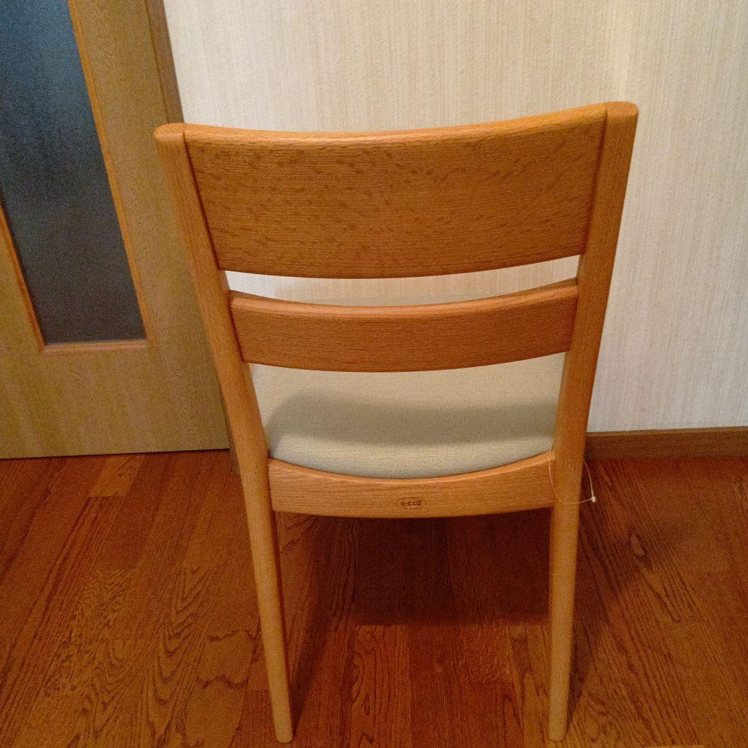 浜本工芸　ダイニングチェア レッドオ−ク材　 椅子1台のみ販売です。