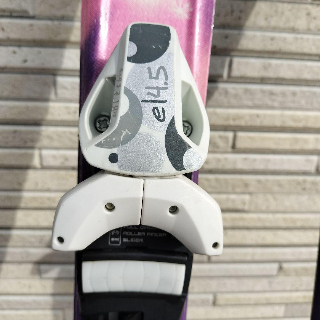 Elan Lil Magic 130cm 調整ビンディング　伸縮ストック付