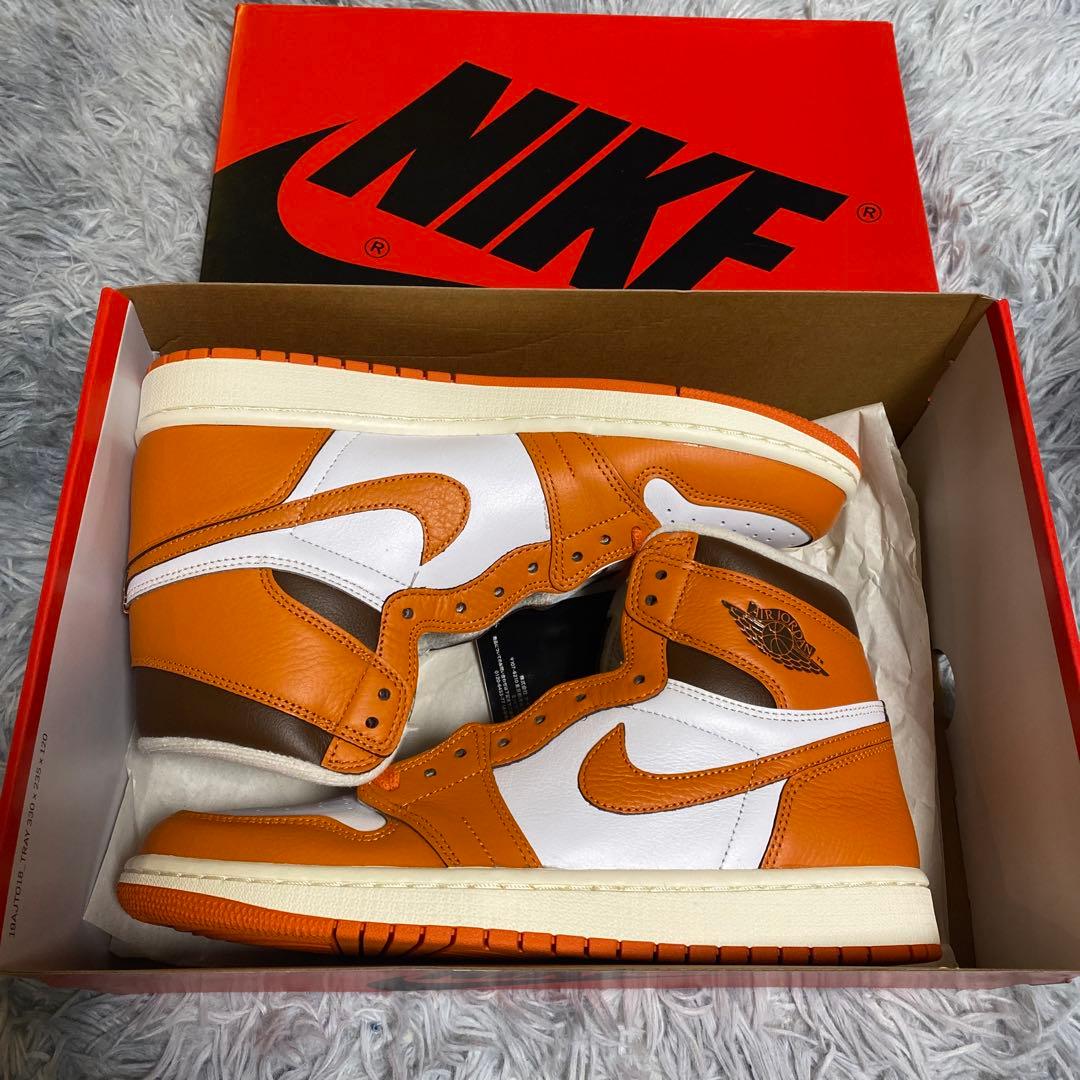 Nike エアジョーダン オレンジ/ホワイト