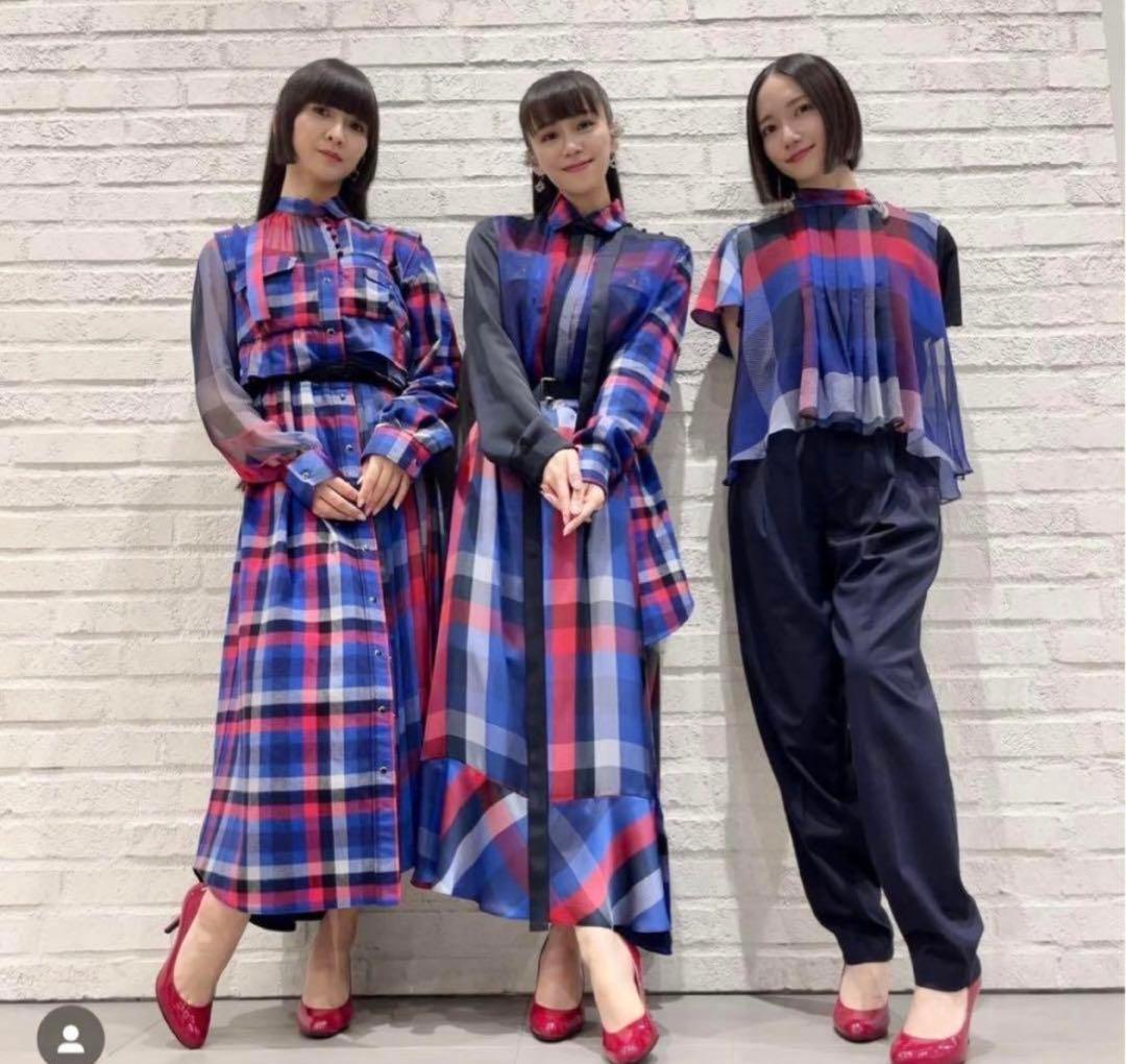 【タグ付】サカイ　sacai チェックシャツワンピース　SIZE2