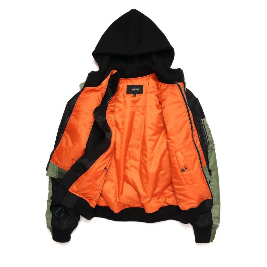 【ワゾウスキ】新品 リベーレ LIBERE ３way MA-1 ジャケット