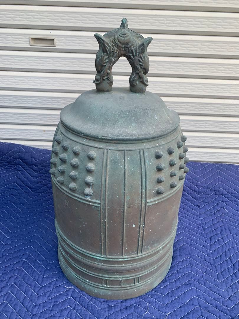 eyeknow74　釣鐘　半鐘　警鐘　青銅製　古銅半鐘　直接手渡し