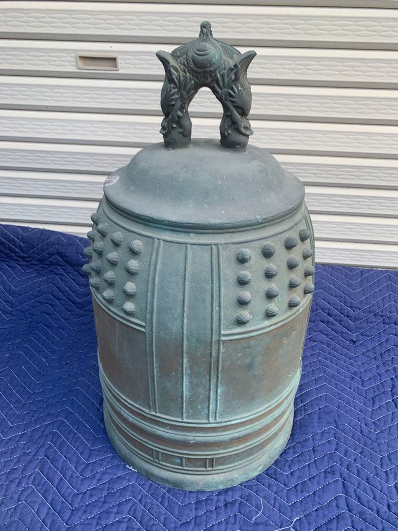 eyeknow74　釣鐘　半鐘　警鐘　青銅製　古銅半鐘　直接手渡し