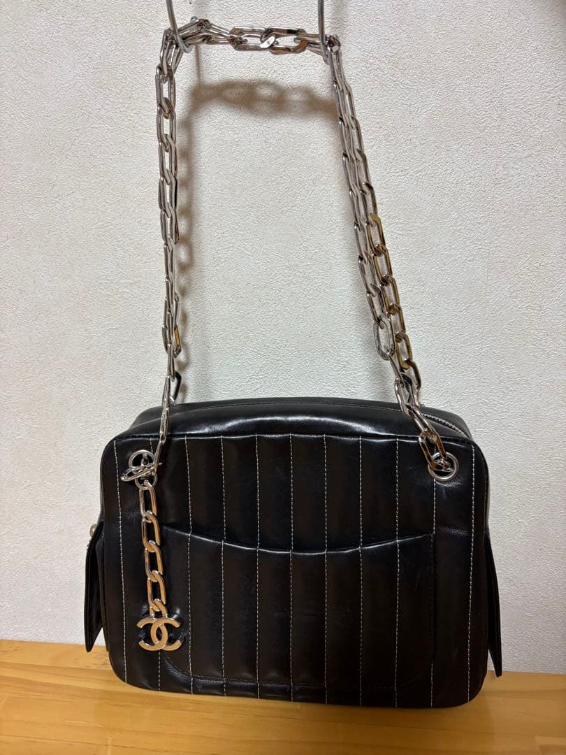 【希少】CHANEL シャネル マドモアゼル チェーンショルダーバッグ