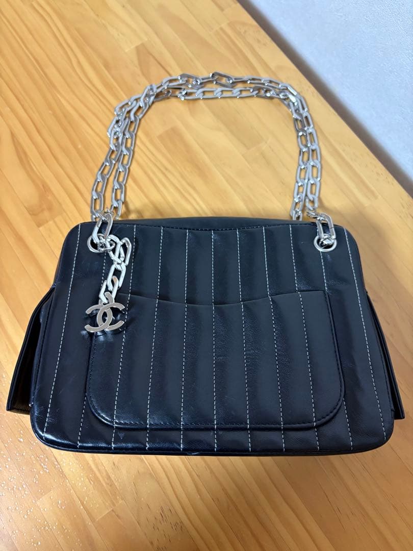 【希少】CHANEL シャネル マドモアゼル チェーンショルダーバッグ