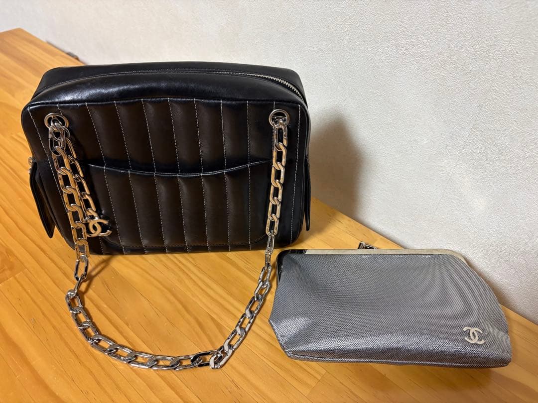 【希少】CHANEL シャネル マドモアゼル チェーンショルダーバッグ