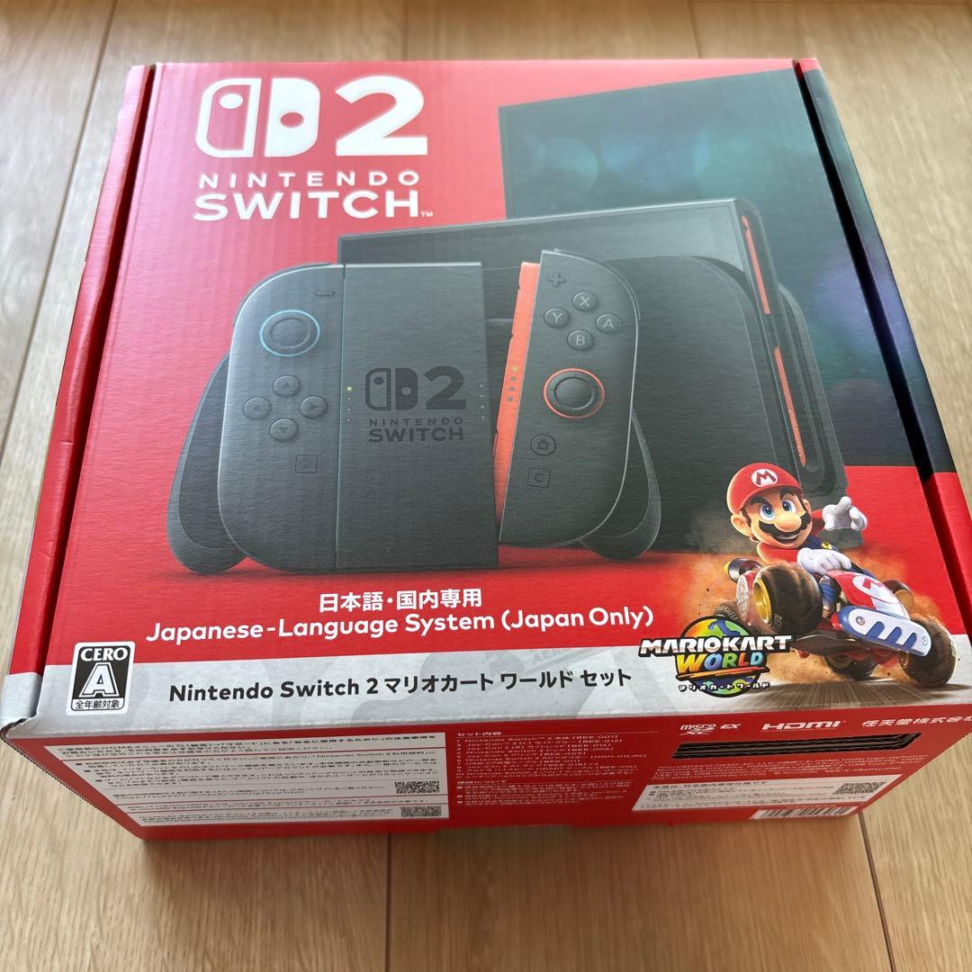 [即日発送]任天堂Switch2 本体　マリオカートワールドセット（日本語版）
