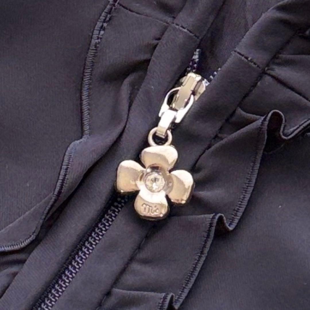 【訳アリ格安✨】M'S GRACYスプリングコート フリル フード ナイロン 紺